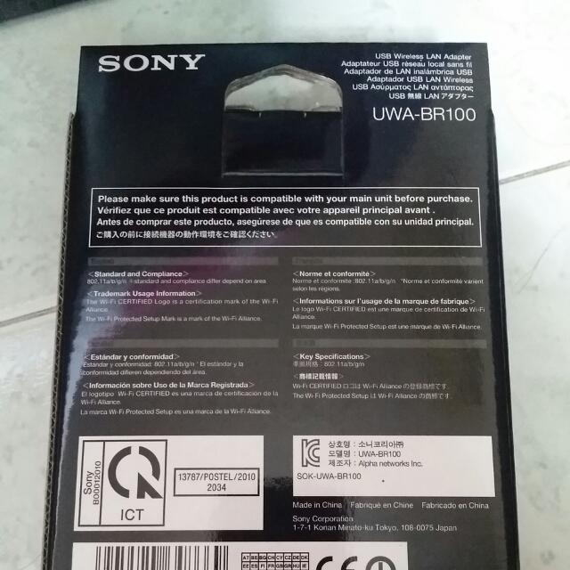 Sony Wifi For Smart Tv Electronics On Carousell