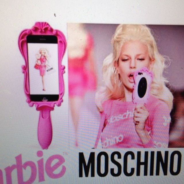 Moschino Iphone 5 5s Barbie Mirror Case Luxury On Carousell