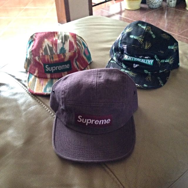supreme ikat camp cap