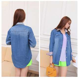 Stylish Jacket Dark Blue