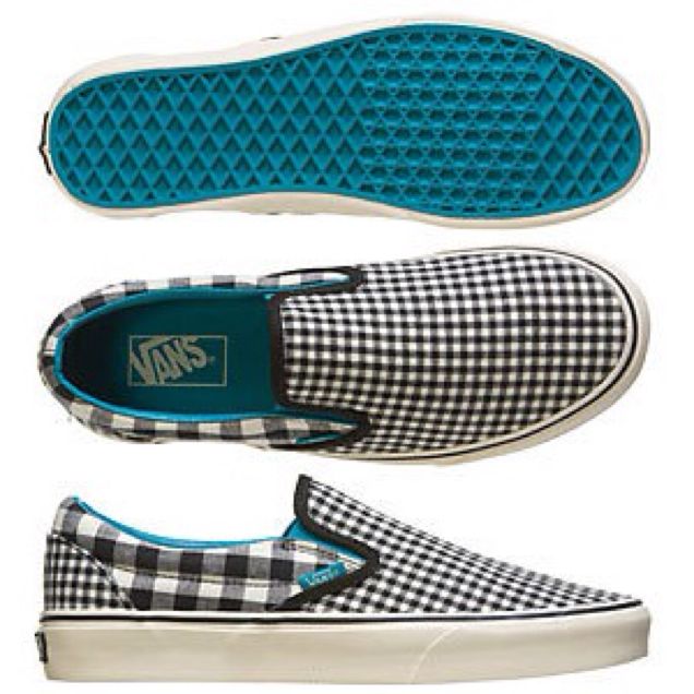 gingham vans