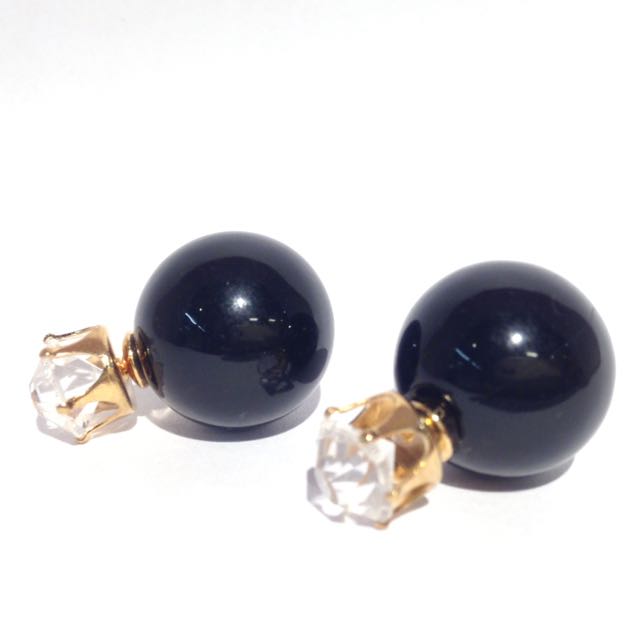 Christian Dior Inspired Earring, Women's Fashion, Jewelry & Organisers