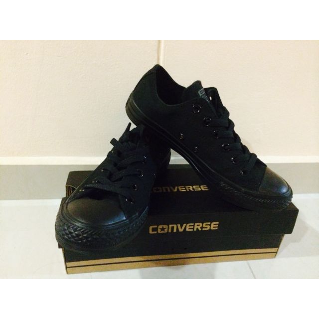 All black converse size 6 outlet
