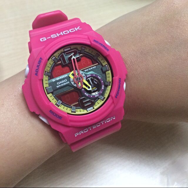 g shock pink colour