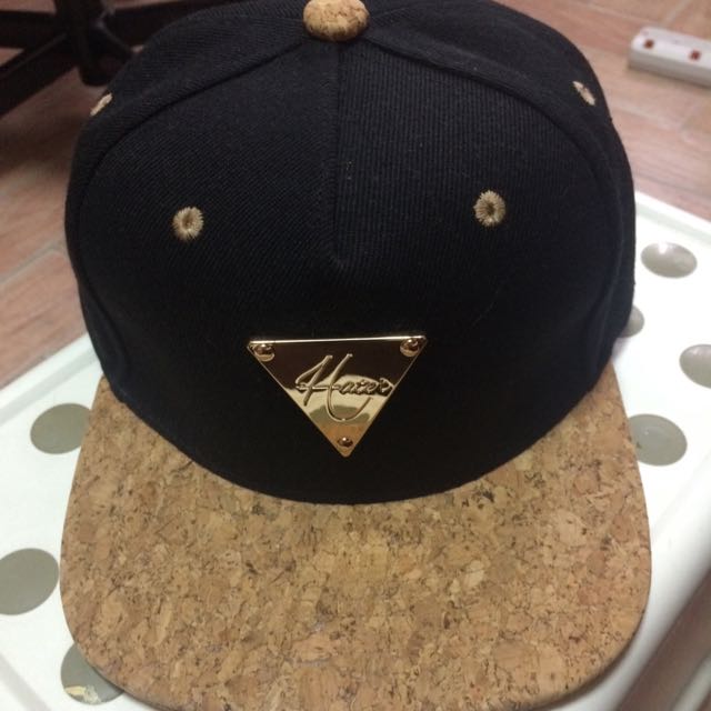 hater snapback cork brim