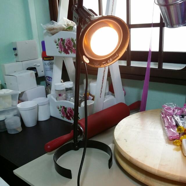 Ikea Lagra Work Lamp With 7w Bulb Furniture On Carousell