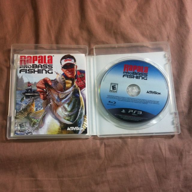 PS3 Rapala Bass Fishing Game