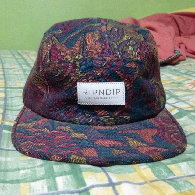 RIPNDIP Panel 5 Camp Cap, Men's Fashion 