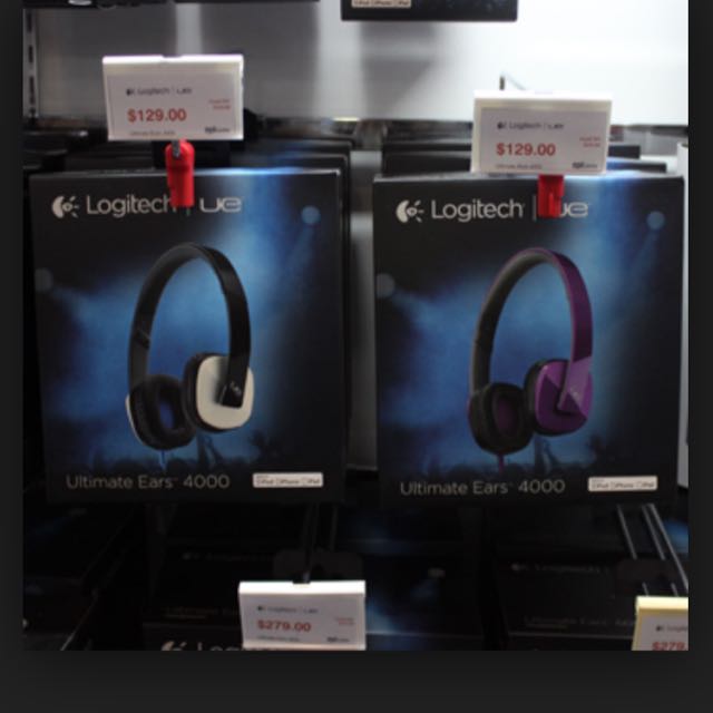 UNOPENED LOGITECH UE 4000 HEADPHONES U.P. 159 Computers Tech Parts Accessories Networking on Carousell