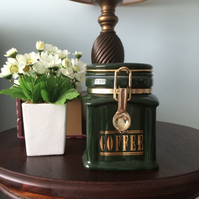 Vintage Coffee Canister, TV & Home Appliances, Kitchen Appliances