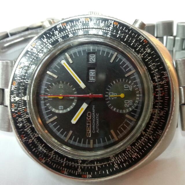 Vintage Seiko Calculator Chronograph Watch From The 70's., Hobbies & Toys,  Memorabilia & Collectibles, Vintage Collectibles on Carousell