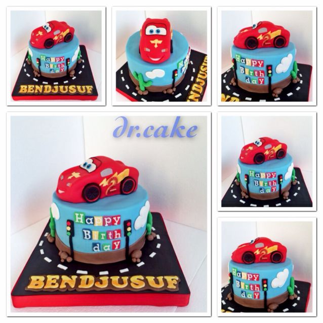 Cars Birthday Cake Everything Else On Carousell
