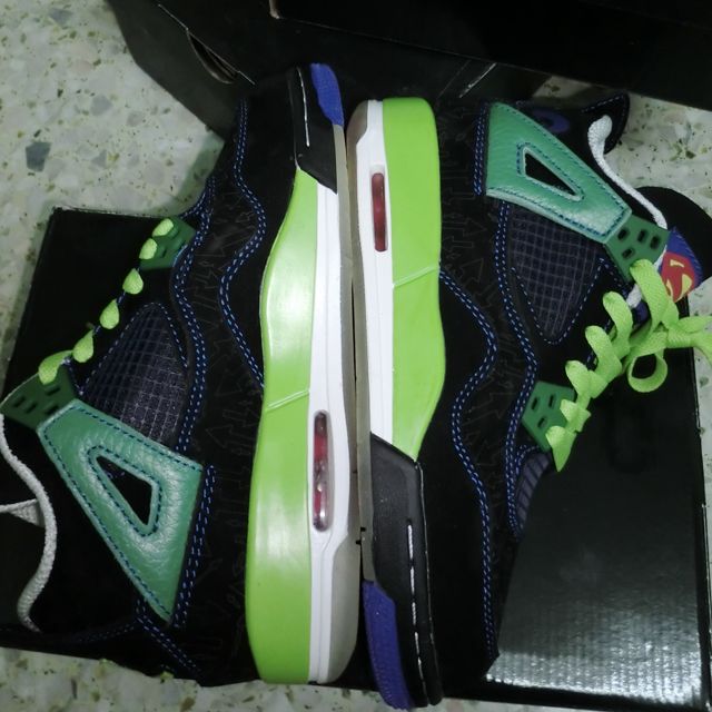 Air Jordan Aj 4 Retro Doernbecher Superman Women s Fashion Footwear Sneakers on Carousell