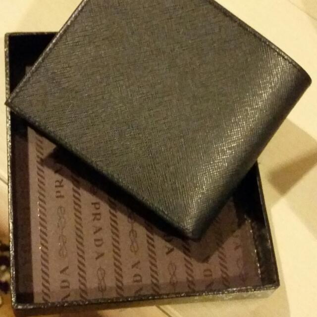 Prada Mens Wallet, Luxury, Bags & Wallets on Carousell