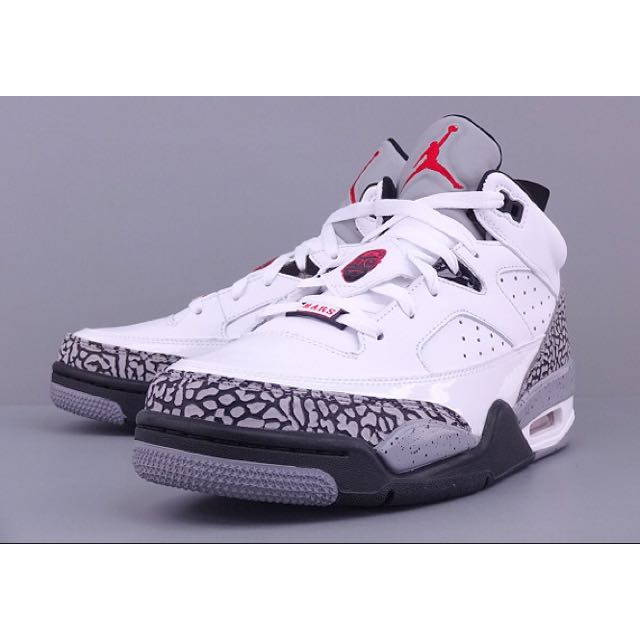 Air Jordan Son Of Mars White Cement Men s Fashion Footwear Sneakers on Carousell