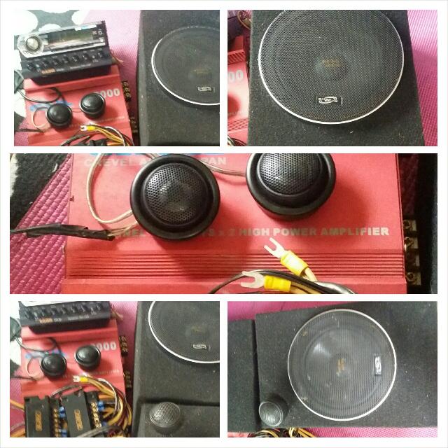 Speaker Preamp Tweeter Headunit Amp Preamp Car Stereo Sound System