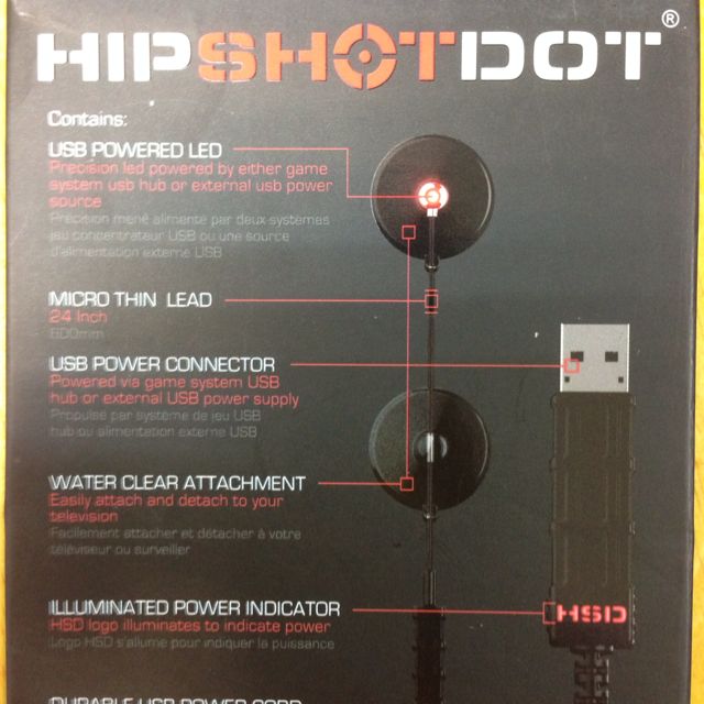 Hipshotdot (Category: Interactive Toys) located in Singapore. Submitted by vmarket (Listing ID 8588957, Image 4). Description: Great for 1st party shooting games. Usual price $59.