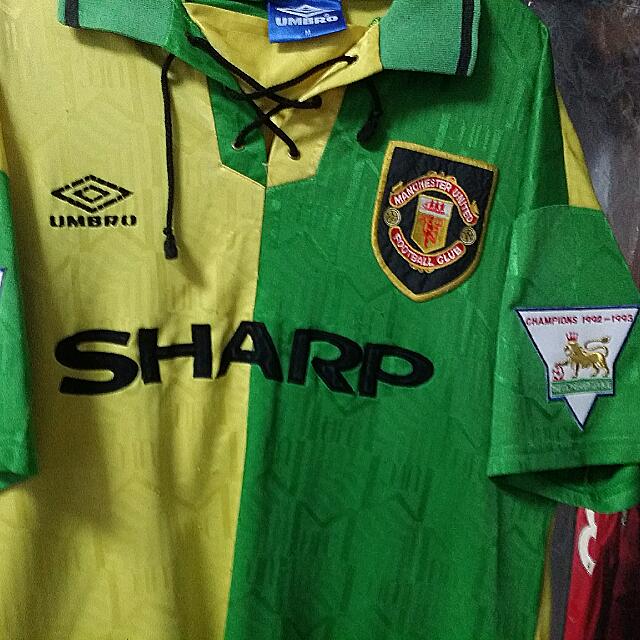Maillot Vintage Manchester United Umbro - Eric Cantona - XL - Occasion Bon état