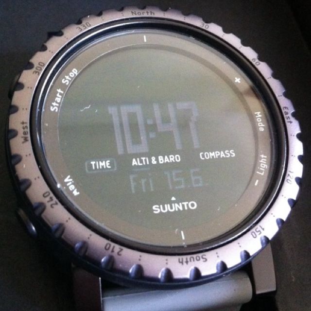 Suunto core dusk grey top