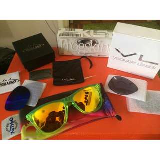 Oakley Frogskins Acid Green