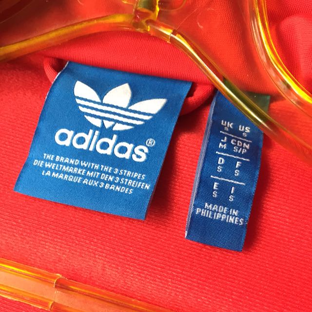 Adidas jacket new arrivals orange stripes