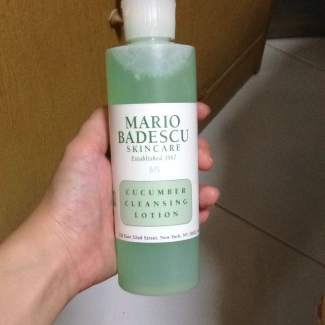 cucumber cleansing lotion mario badescu