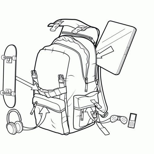 BURTON Shaun White Backpack True black