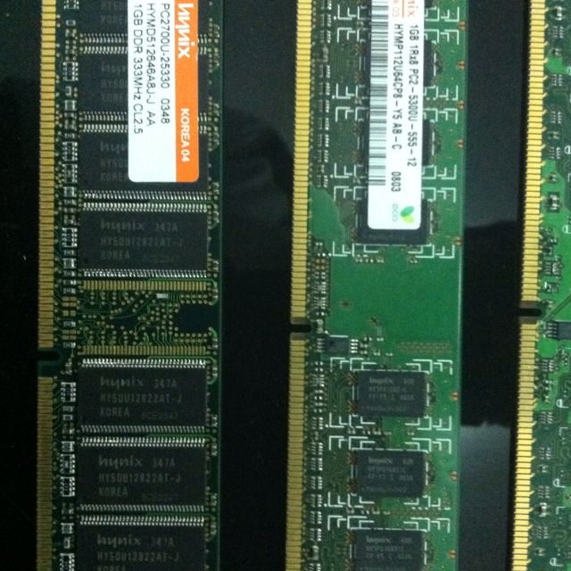 Memory DDR1 -1GB Desktop, Computers & Tech, Parts & Accessories ...