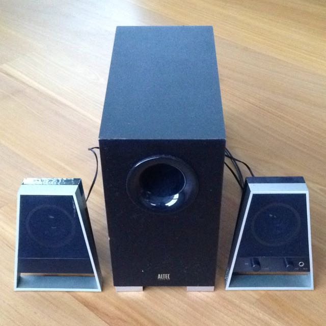 altec lansing vs2621 2.1 channel speaker system