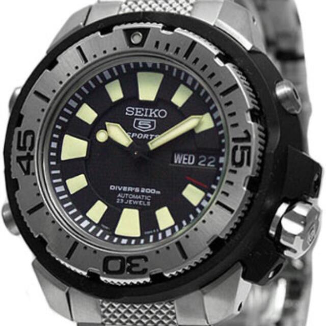 Seiko 5 SKZ247K1 Diver Watch. Automatic