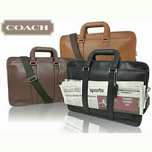 coach lexington briefcase
