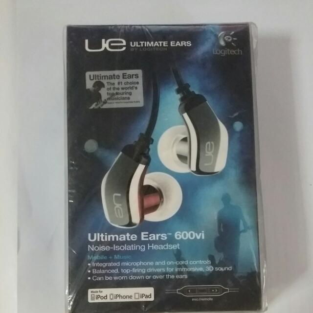 logitech ultimate ears 600vi