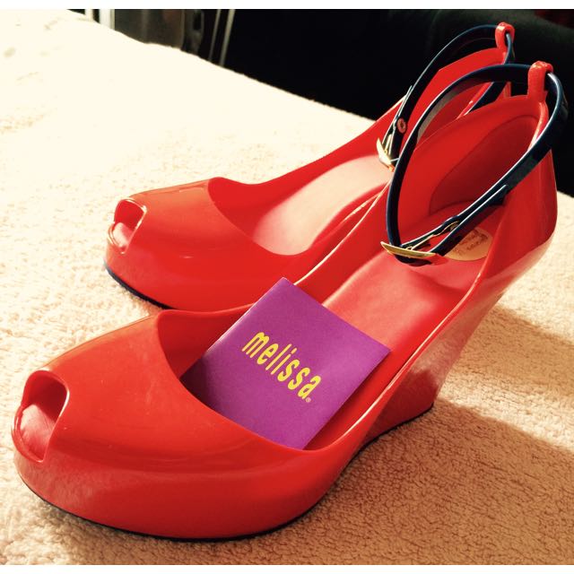 Melissa wedges jelly shoes top
