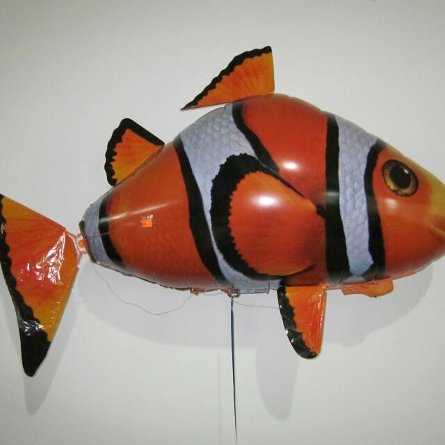 remote control flying fish toy