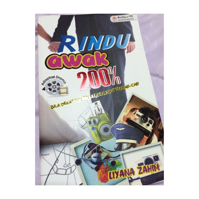 Reserved Malay Novel Rindu Awak 200 Books Stationery On Carousell