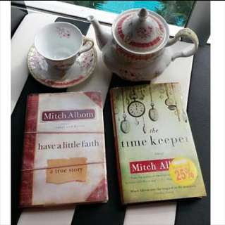 Mitch Album Hardcover Books - Have A Little Faith, The Time Keeper