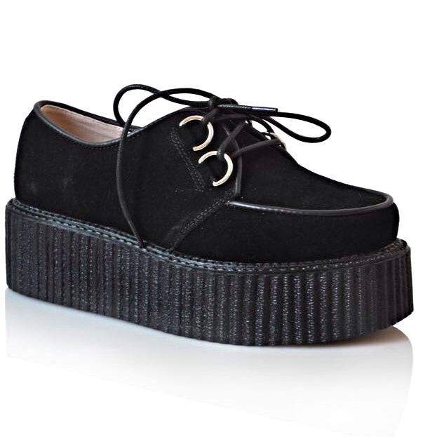 suede creeper shoes