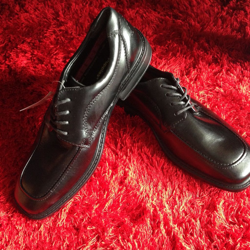 Black Hush Puppies For Men