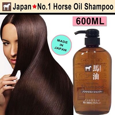 Japan No 1 Hokkaido Horse Oil Natural Hair Shampoo Health