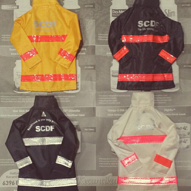 SCDF Bunker Gear Lanyards Set), Men's Fashion, Muslim Wear