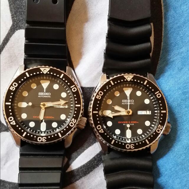 seiko skx007 k and skx007 j, Sports on 