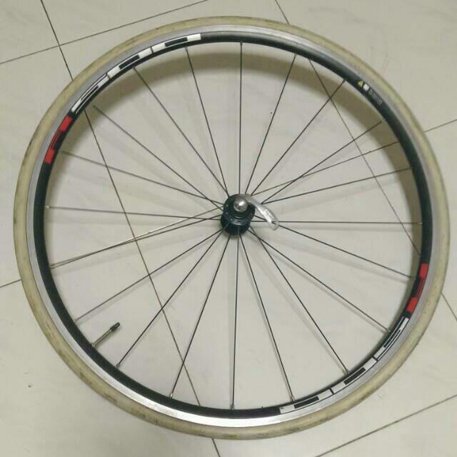 Shimano R500 Front Wheel Sports Equipment Bicycles Parts Parts Accessories on Carousell