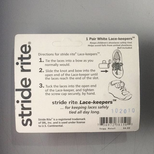 Stride rite lace keepers pink discount