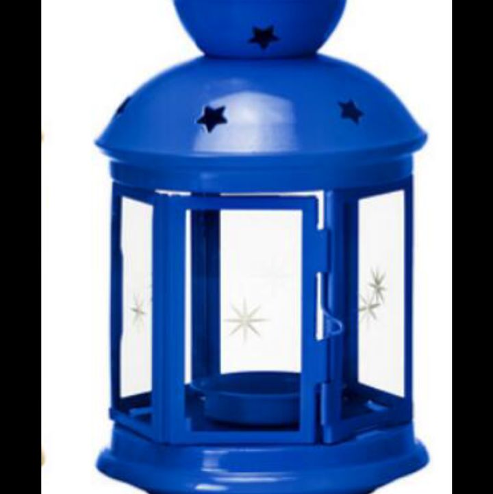 Looking For Ikea Rotera Candle Holder Lantern Blue Bulletin Board Looking For On Carousell