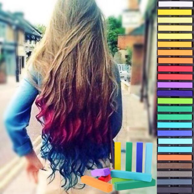 Pending Bn Nstock Tumblr Hair Chalk Women S Fashion On Carousell