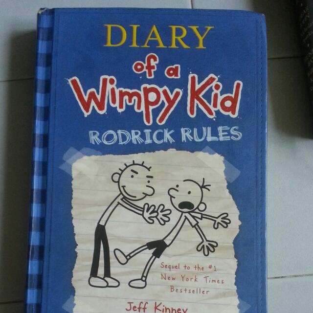Diary Of A Wimpy Kid - Rodrick Rules by Jeff Kinney, Hobbies & Toys ...