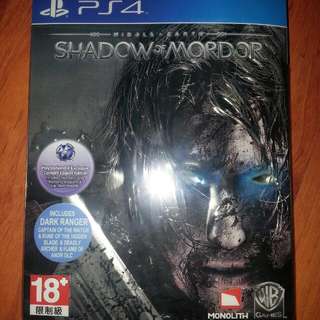 Shadow Of Mordor (PS4)