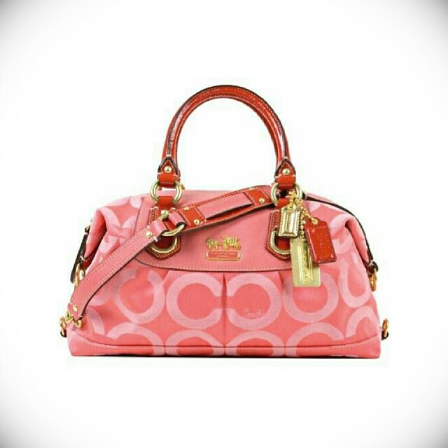 Coach, Bags, Coach Madison Sabrina Pink Satchel K8682947