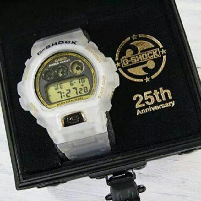G Shock 25th Anniversary Limited Dw 6925e 7jf Rare Dw 6900 Men S Fashion On Carousell
