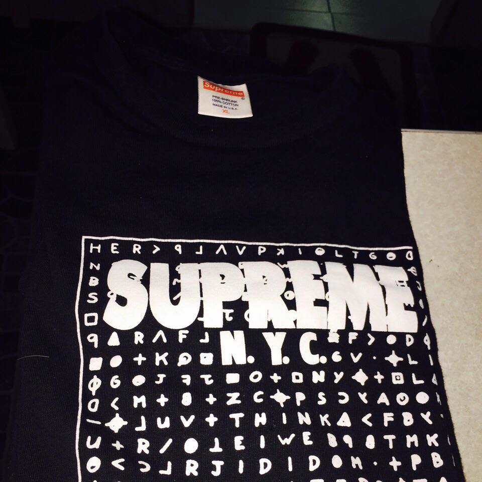 Supreme Zodiac Tee Men s Fashion Tops Sets Tshirts Polo